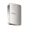 Портативное зарядное устройство MOMAX 1-Power Q.Pass 2 (10000mAh) Magnetic Battery Pack Qi 2.2 25W (IP168) титановый(#1)
