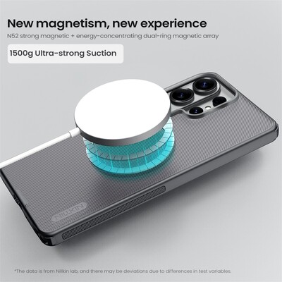 Пластиковый чехол Nillkin Super Frosted Shield Pro Magnetic Case (прозрачная версия) для Samsung Galaxy S26 Ultra(12)