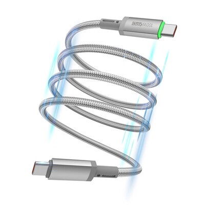 Магнитный кабель для зарядки WiWU 100W Maglink Magnetic Cable Wi-C084 C-C 1M(4)