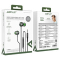 Проводные наушники с микрофоном Acefast L4 3.5mm in-ear wired earphones(#6)