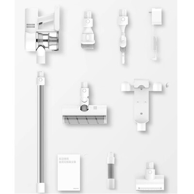 Пылесос беспроводной ручной Xiaomi Dreame V10P Vacuum Cleaner, белый(4)