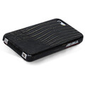 Кожаный чехол Borofone Lizard flip Leather Case Black для Apple iPhone 5/5s/SE(#2)