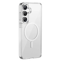 Силиконовый чехол с Magsafe Wiwu iShield Pro Case (прозрачный)  для Samsung Galaxy S26