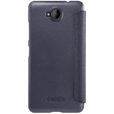 Полиуретановый чехол книга Nillkin Sparkle Leather Case Black для Microsoft Lumia 650(2)
