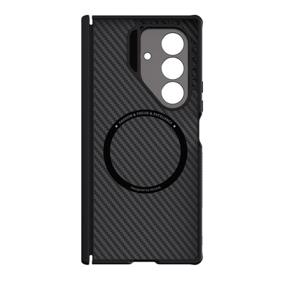 Бампер с магнитом и подставкой Nillkin CarboProp Magnetic Case черный для Samsung Galaxy Z Fold 7(3)