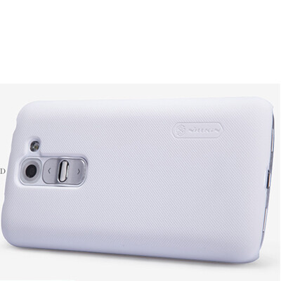 Пластиковый чехол Nillkin Super Frosted Shield White для LG Optimus G2 Mini D618(2)