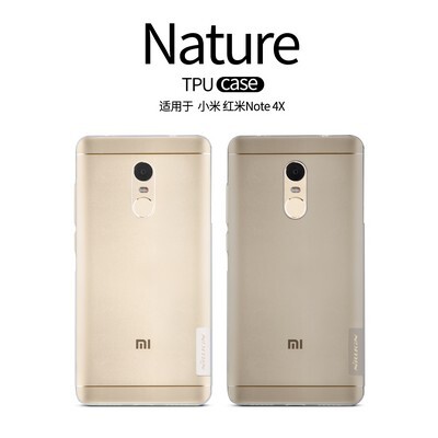 Силиконовый чехол Nillkin Nature TPU Case White для Xiaomi Redmi Note 4X(4)