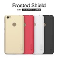 Пластиковый чехол с пленкой Nillkin Super Frosted Shield Gold для Xiaomi Redmi Note 5A Prime (3/32Gb & 4/64Gb)(#4)