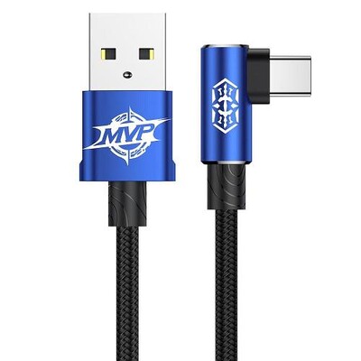 Кабель Baseus MVP Elbow USB-Type-C 2A 1M синий - CATMVP-A03(1)