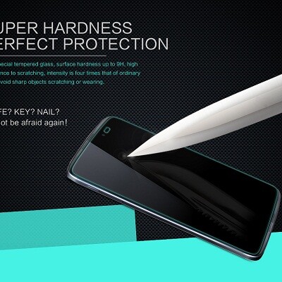 Противоударное защитное стекло Tempered Glass Protector 0.3mm для Alcatel One Touch Idol 3 (5.5) 6045Y(1)