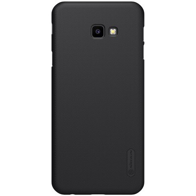 Пластиковый чехол с подставкой Nillkin Super Frosted Shield Черный для Samsung J4 Plus (2018)(1)