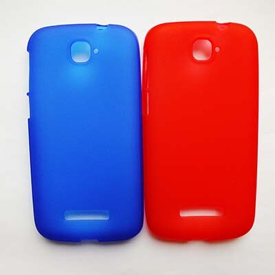 Силиконовый чехол Becolor Blue Mat для Alcatel One Touch POP C7 7040D(3)