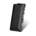 Кожаный чехол книга Melkco Leather Case Black LC для Sony Xperia P LT22i(#2)