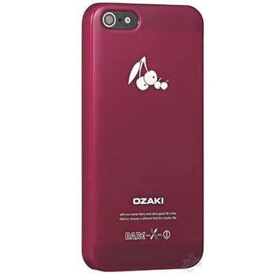 Пластиковый чехол Ozaki O!coat-Fruit Cherry (OC537CH) для Apple iPhone 5/5s/SE(1)