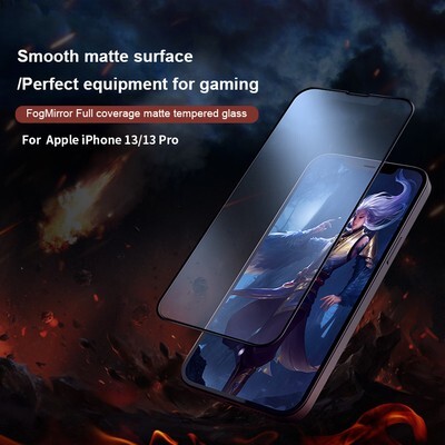 Матовое защитное стекло Nillkin FogMirror Tempered Glass  для Apple iPhone 13(10)