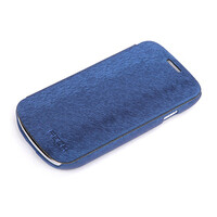 Чехол книга Rock Big City Dark Blue для Samsung i8190 Galaxy S3 mini