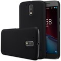 Пластиковый чехол с пленкой Nillkin Super Frosted Shield Black для Motorola Moto G4 Plus(#3)