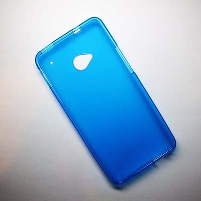 Силиконовый чехол Becolor Blue Mat для HTC One M7(2)