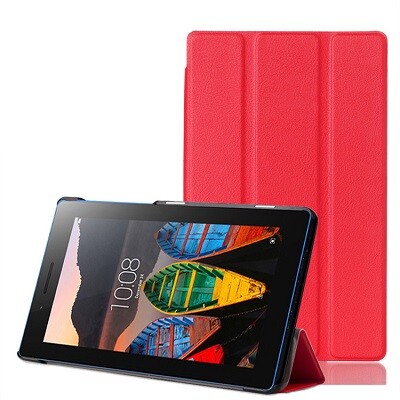 Полиуретановый чехол Nova Case Red для Lenovo Tab 3 Essential TB3-710(1)