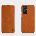 Кожаный чехол Nillkin Qin Leather Case Коричневый для OnePlus 9(#4)