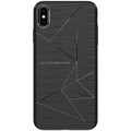 Силиконовая наладка Nillkin Magic Case Black с пластинами для автодержателя для Apple iPhone XS Max(#1)