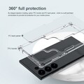 Силиконовый чехол Nillkin Nature TPU Pro Case Прозрачный для Samsung Galaxy S23 Ultra(#4)