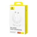 Кабель Baseus Superior Series 2 USB4 Full-Function Fast Charging Cable Type-c to Type-c 240W P10365200211-02 1m белый(#8)