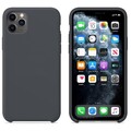 Силиконовый чехол темно-серый для Apple iPhone 11 Pro(#1)