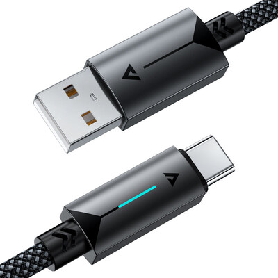 Кабель для зарядки и передачи данных ACEFAST C19-04 USB-A to USB-C 3A 1.2m(2)