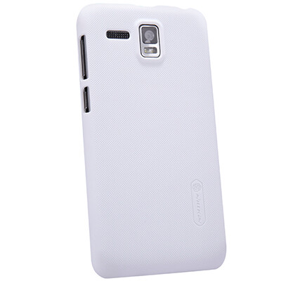Пластиковый чехол Nillkin Super Frosted Shield White  для Lenovo A808T(1)