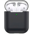 Кейс с разъемом для зарядки Baseus Airpods 2/1 Ultrathin Series Silica Gel Protector черный - WIAPPOD-BZ01(#1)