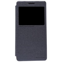 Полиуретановый чехол Nillkin Sparkle Leather Case Black для Lenovo K3 Note/A7000