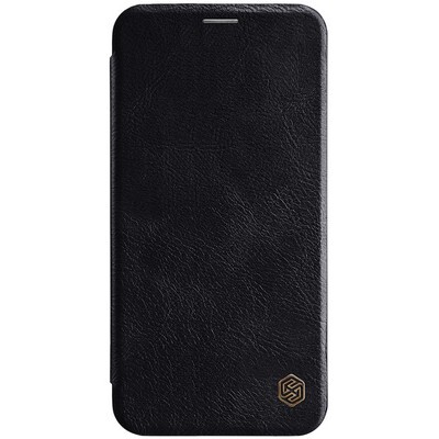 Кожаный чехол Nillkin Qin Leather Case Черный для Apple iPhone XS Max(1)