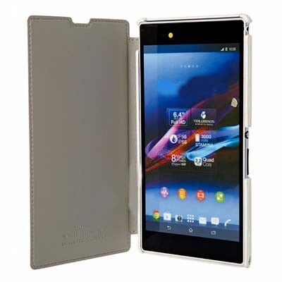 Кожаный чехол HOCO Crystal leather Case White для Sony Xperia Z Ultra/C6603(3)