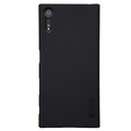 Пластиковый чехол с пленкой Nillkin Super Frosted Shield Black для Sony Xperia XZ/XZs(#1)