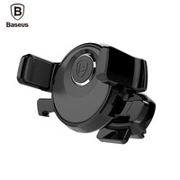 Универсальный автомобильный держатель Baseus Mechanical Era Black для дефлектора