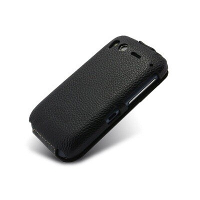 Кожаный чехол книга Melkco Leather Case Black LC для HTC Desire S(2)