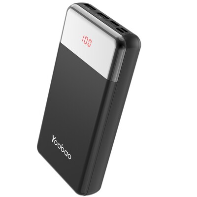 Портативное зарядное устройство Yoobao P20W, 20000 mAh, цвет черный(1)