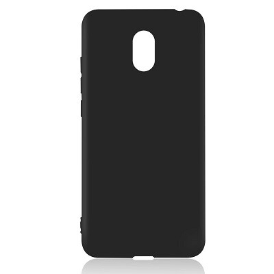 Силиконовый чехол Becolor TPU Case 0.6mm черный матовый для Meizu M6(1)