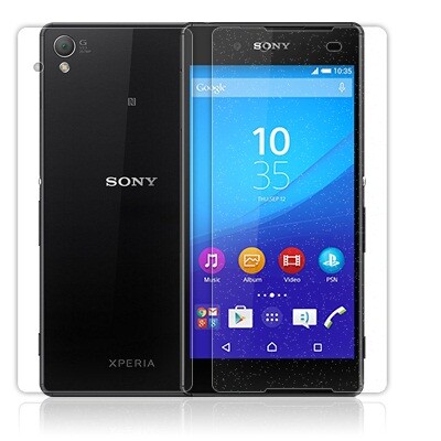 Защитная плёнка на две стороны Ainy глянцевая для Sony Xperia Z4(1)