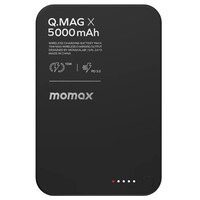 Портативное зарядное устройство MOMAX Q.Mag X1 (5000mAh) Magnetic Wireless Battery Pack (IP116AD) черный