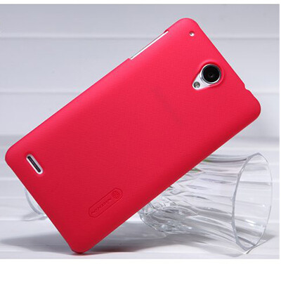 Пластиковый чехол Nillkin Super Frosted Shield Red для Lenovo IdeaPhone S890(1)