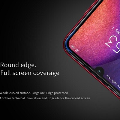 Защитное стекло NILLKIN CP+ черное для Xiaomi Redmi Note 7(2)