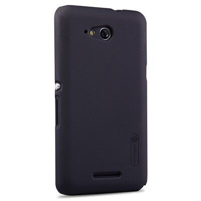 Пластиковый чехол с пленкой Nillkin Super Frosted Shield Black для Sony Xperia E4G(3)