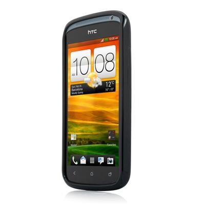 Силиконовый чехол накладка Capdase Soft Jacket 2 Xpose Black для HTC One S(3)