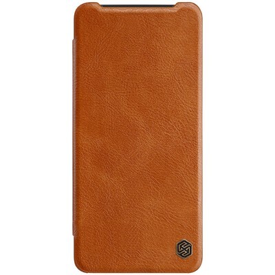 Кожаный чехол Nillkin Qin Leather Case Коричневый для OnePlus 7T(1)