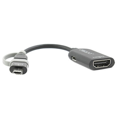 Адаптер для смартфонов micro USB-HDMI Deppa MHL Micro USB-HDMI(3)