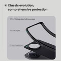Пластиковый чехол с пластиной Magsafe Nillkin Super Frosted Shield Pro Magnetic Case Черный для Xiaomi Poco F7 Pro(#4)