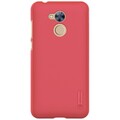 Пластиковый чехол с пленкой Nillkin Super Frosted Shield Red (Красный) для Huawei Honor 6A(#1)
