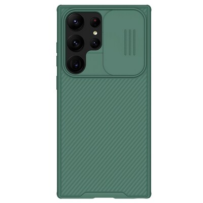 Чехол-накладка Nillkin CamShield Pro Зеленая для Samsung Galaxy S23 Ultra(1)